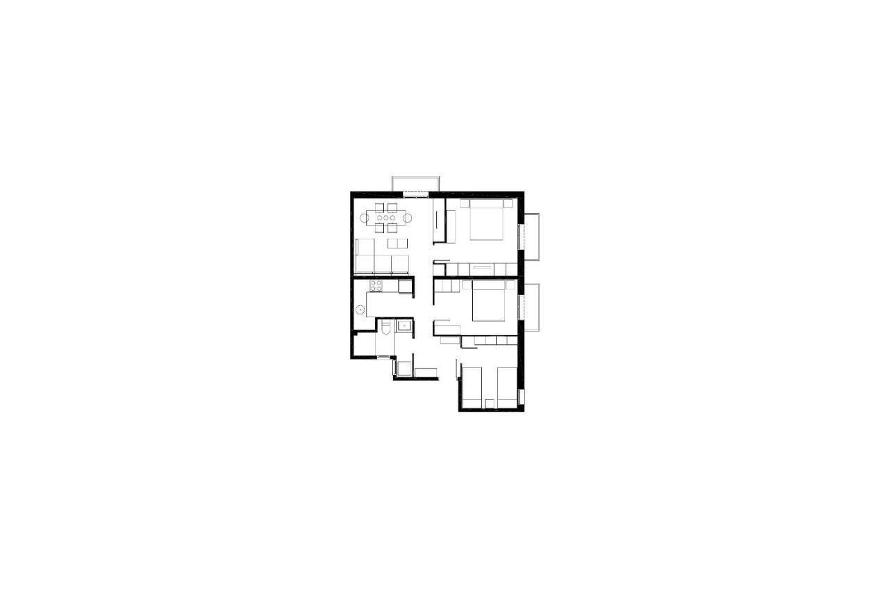 Habitat Barceloneta Apartamento
