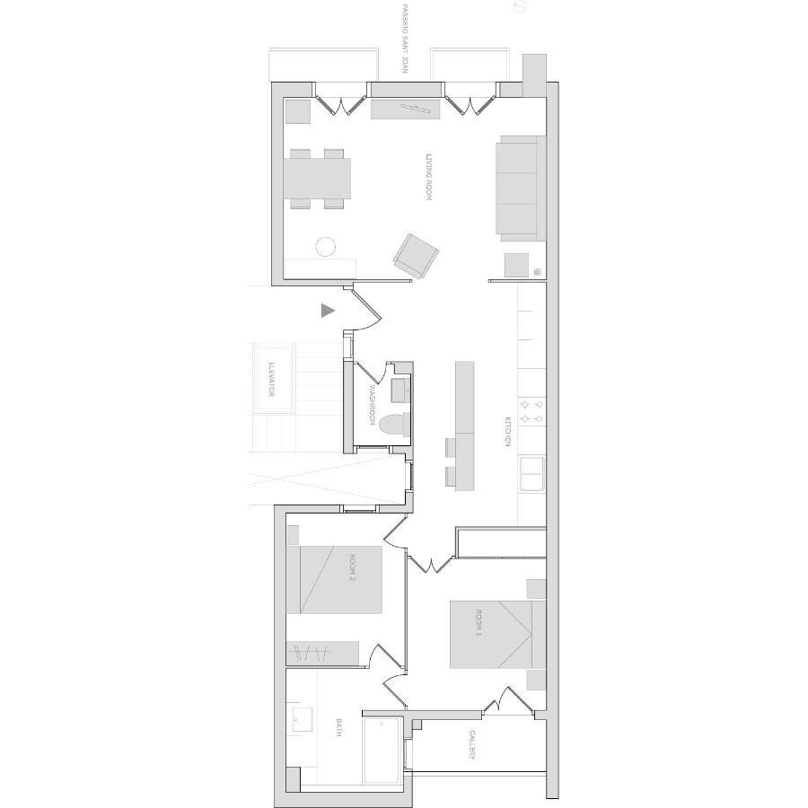 Apartamento Amazing In Gracia Barcelona