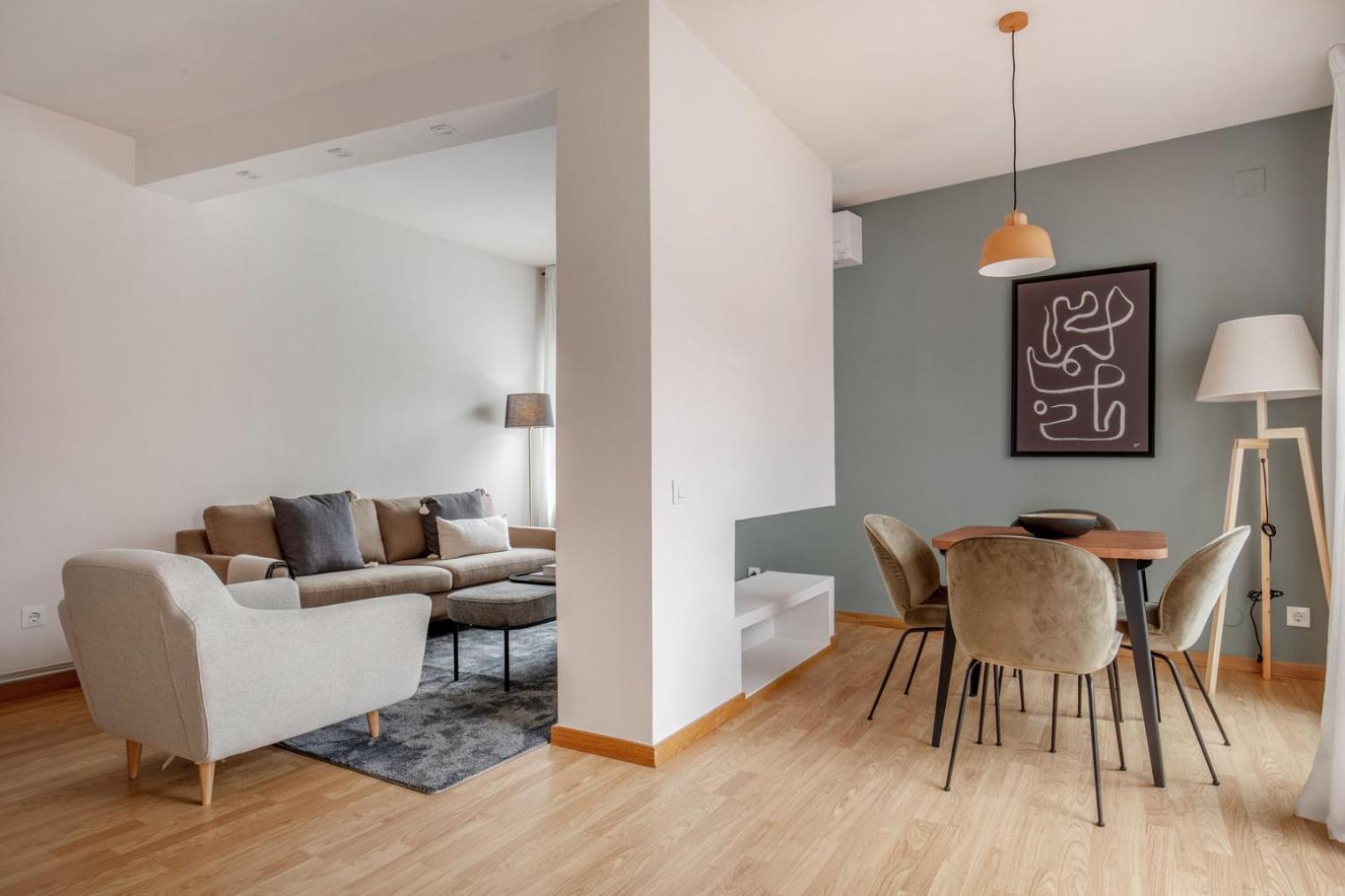 Apartamento Blueground Les Corts Balcony Nr Camp Nou Bcn-82