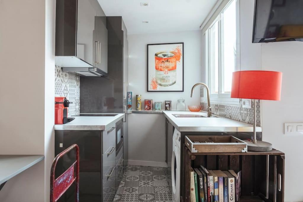 Apartamento Cozy Penthouse With Private Rooftop Terrace Barcelona