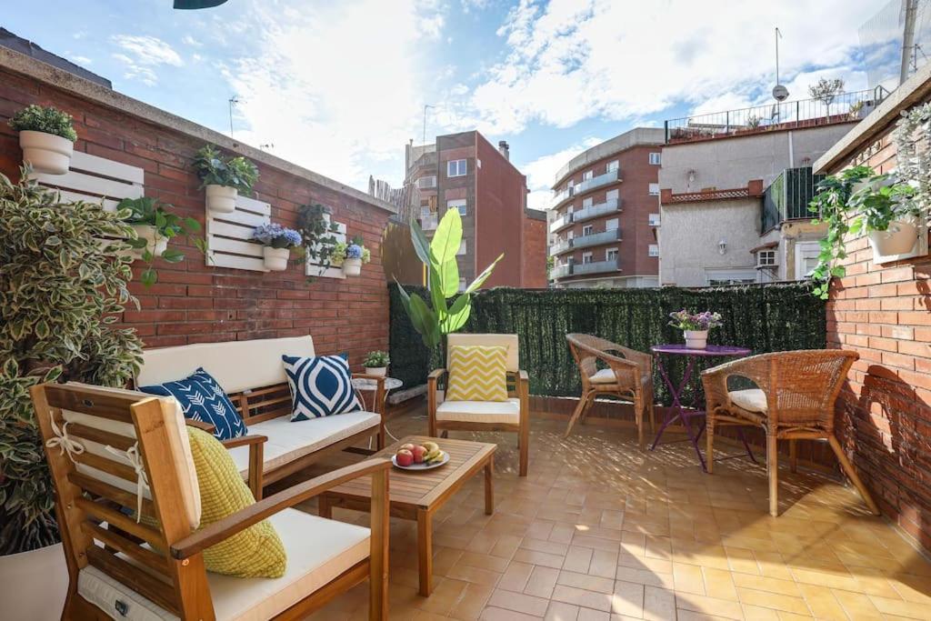 Penthouse With Big Terrace, Quiet Area, 1 Bedroom Apartamento Barcelona