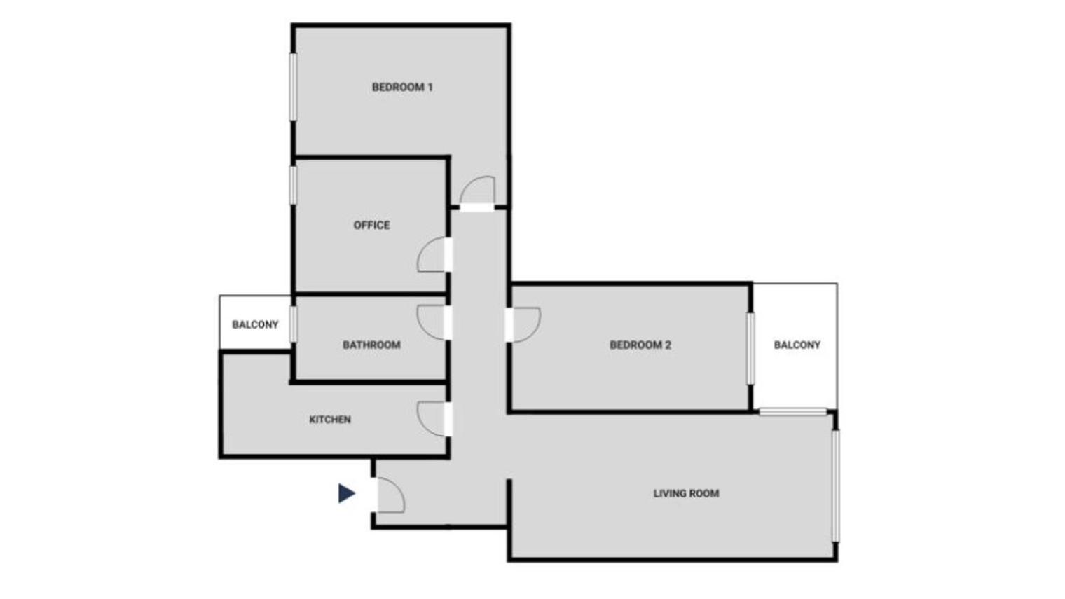 Apartamento Olimpica Del Poblenou 3br W Balcony Bcn-70 *
