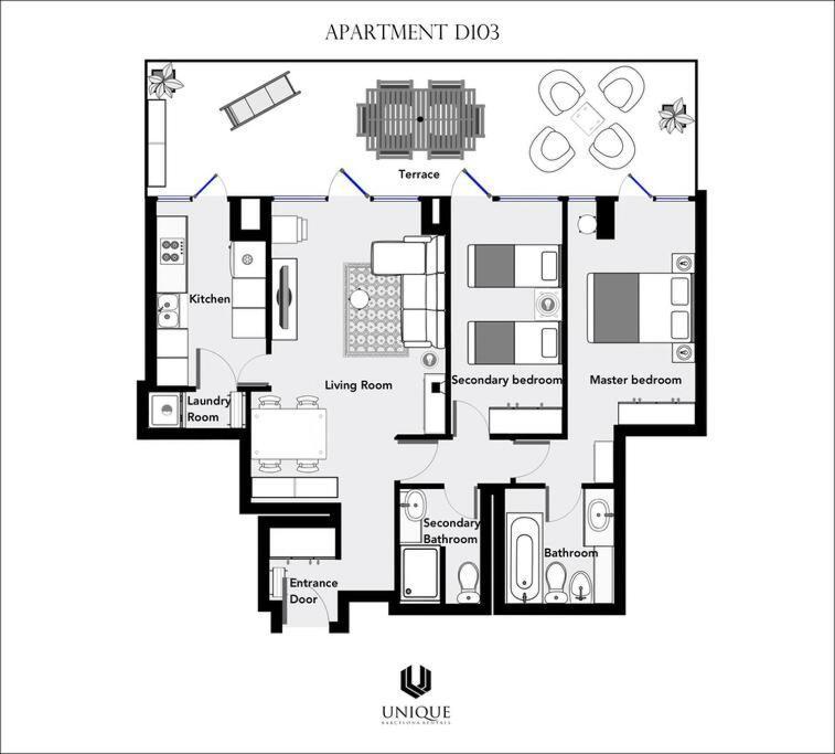 Unique Rentals-seafront Luxe *