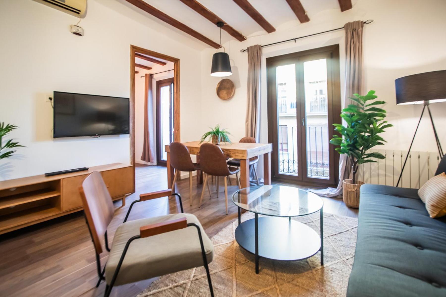 Apartamento 32ros1063- Brand New 1 Bedroom Flat In Paralel Barcelona