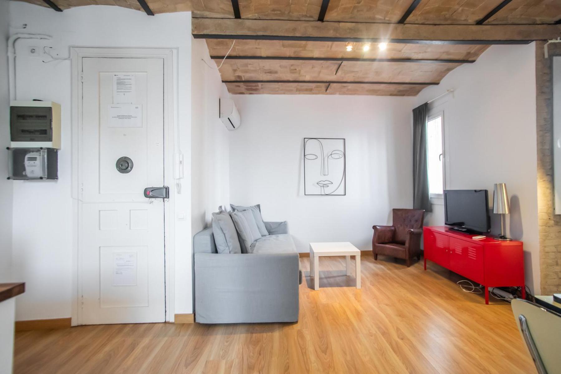51no1058 - Bright 1bed Flat In Poble Sec * Barcelona
