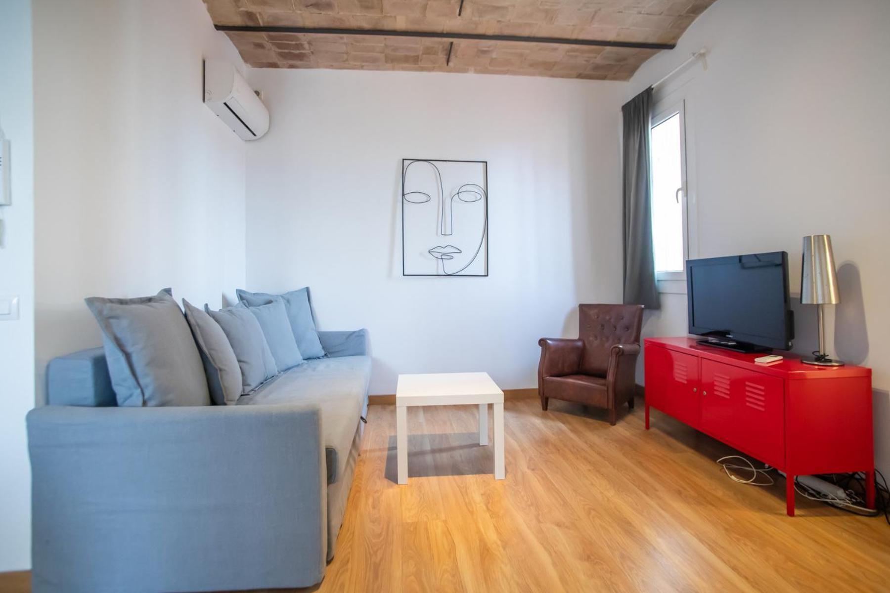51no1058 - Bright 1bed Flat In Poble Sec *