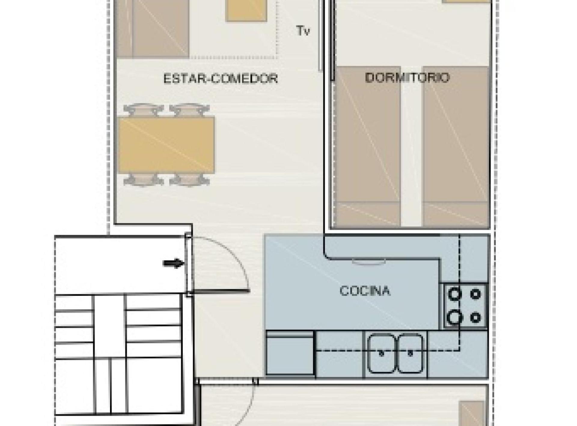 Apartment Mab2 - Mab2 - Apt At Street Level With Private Terrace Barcelona