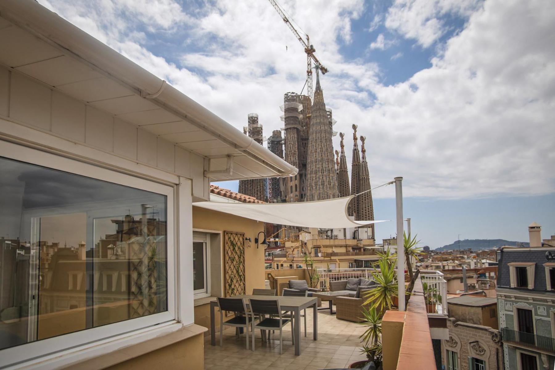 A1mar1023 Breathtaking Rooftop In Sagrada Familia Apartamento *
