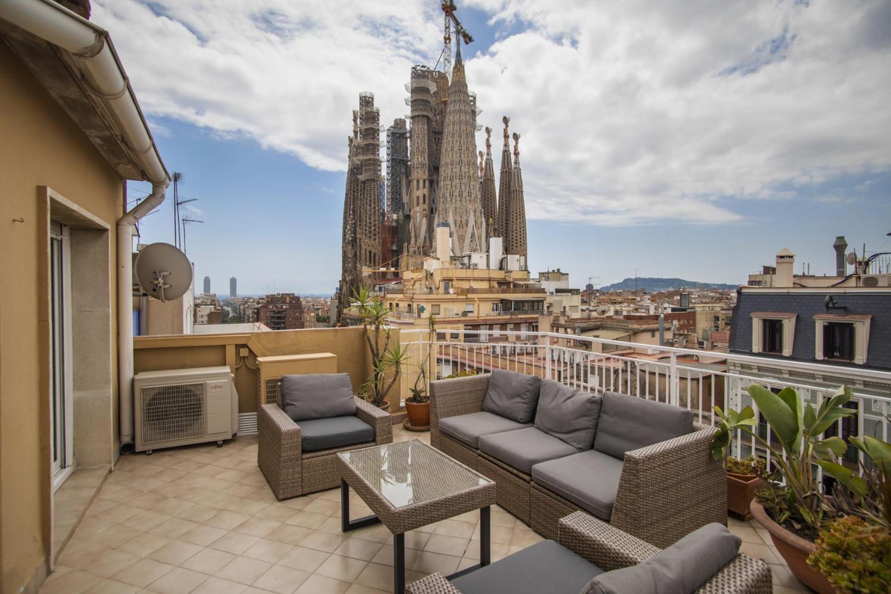 Apartamento A1mar1023 Breathtaking Rooftop In Sagrada Familia *