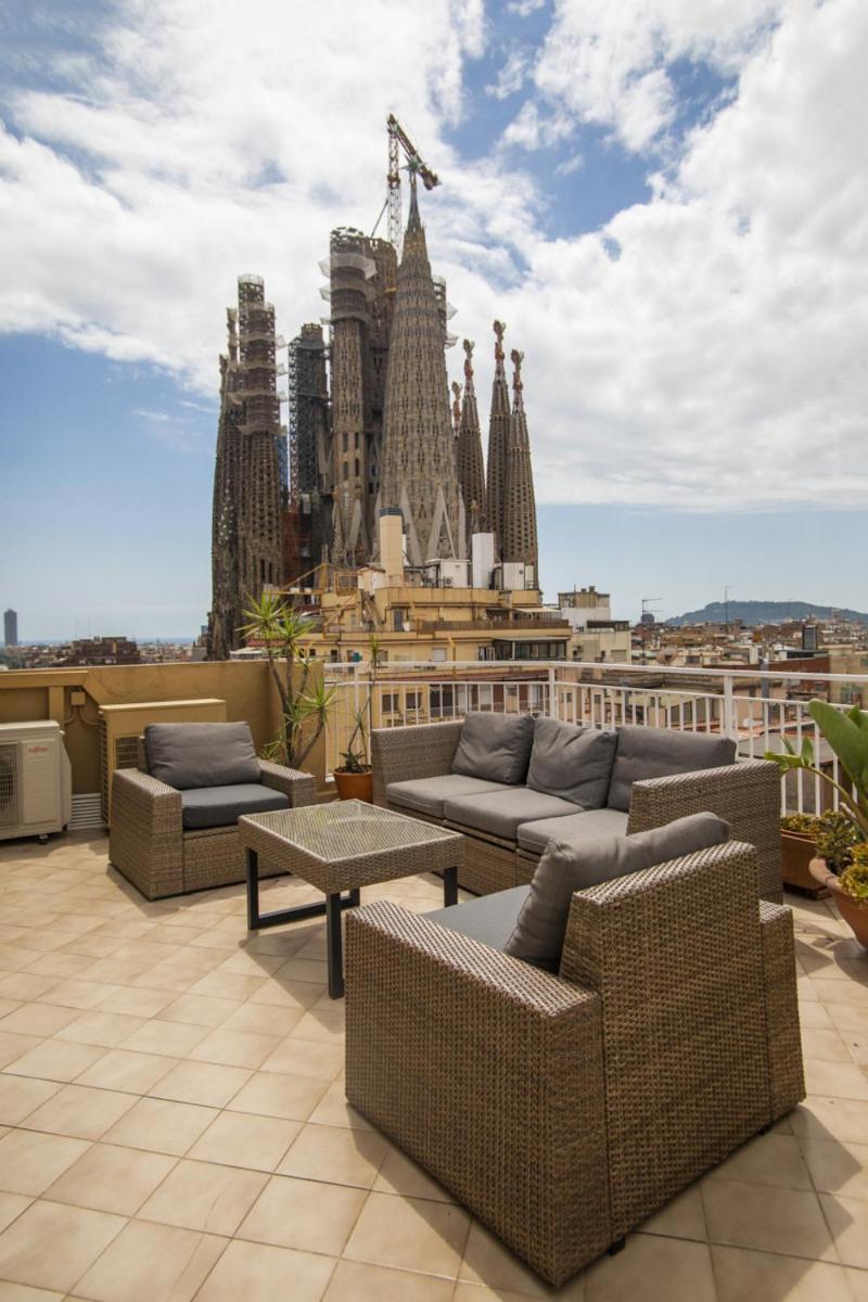 Apartamento A1mar1023 Breathtaking Rooftop In Sagrada Familia Barcelona