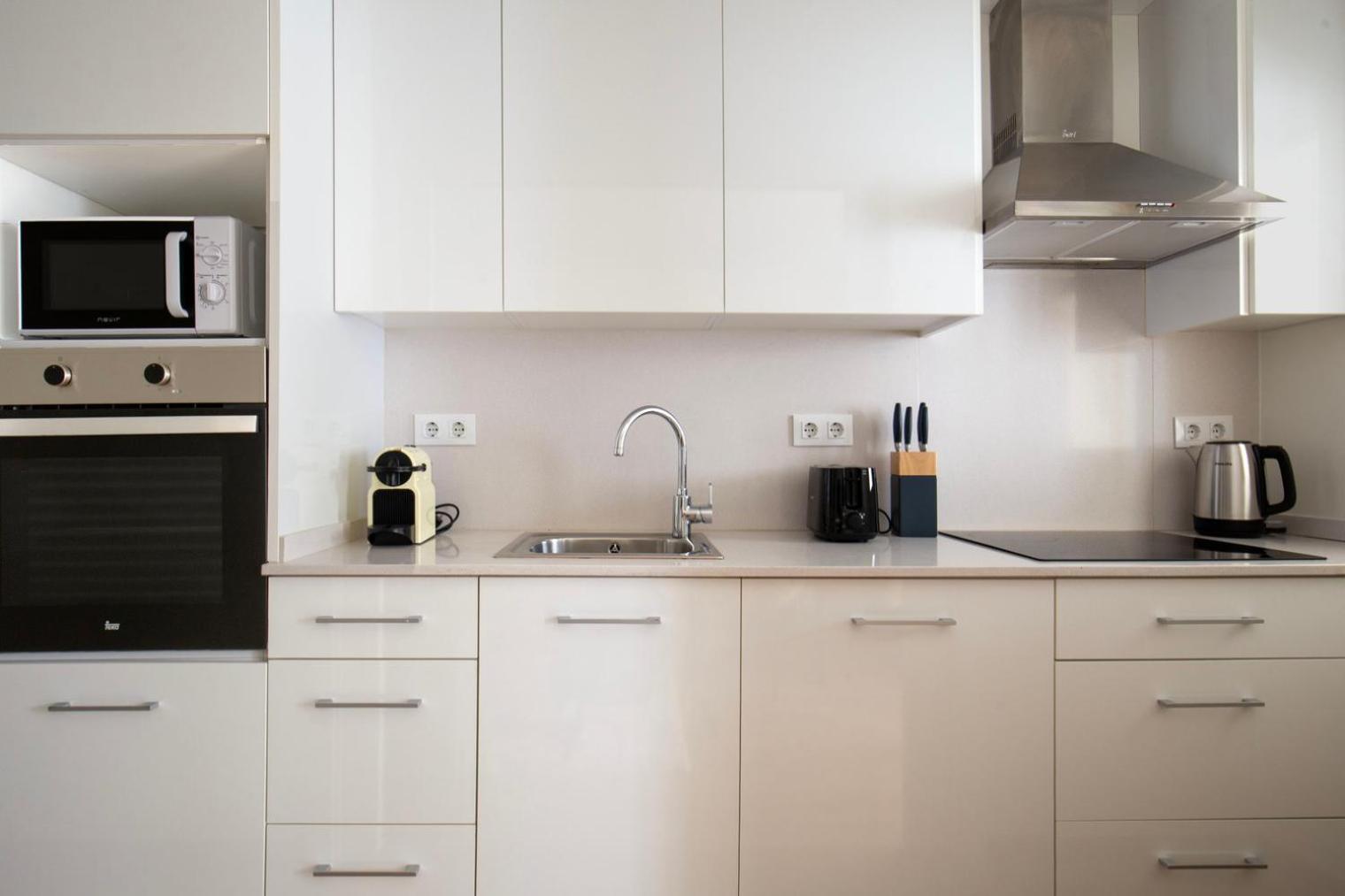Blueground Sarria Furnished W Full Kitchen Bcn-132 Barcelona