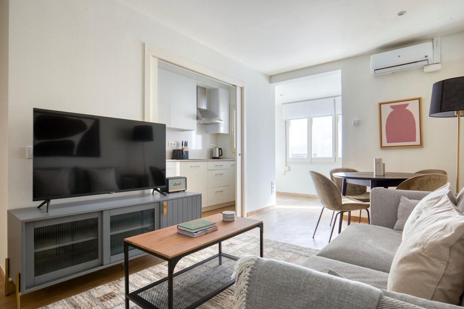 Blueground Sarria Furnished W Full Kitchen Bcn-132 Apartamento Barcelona