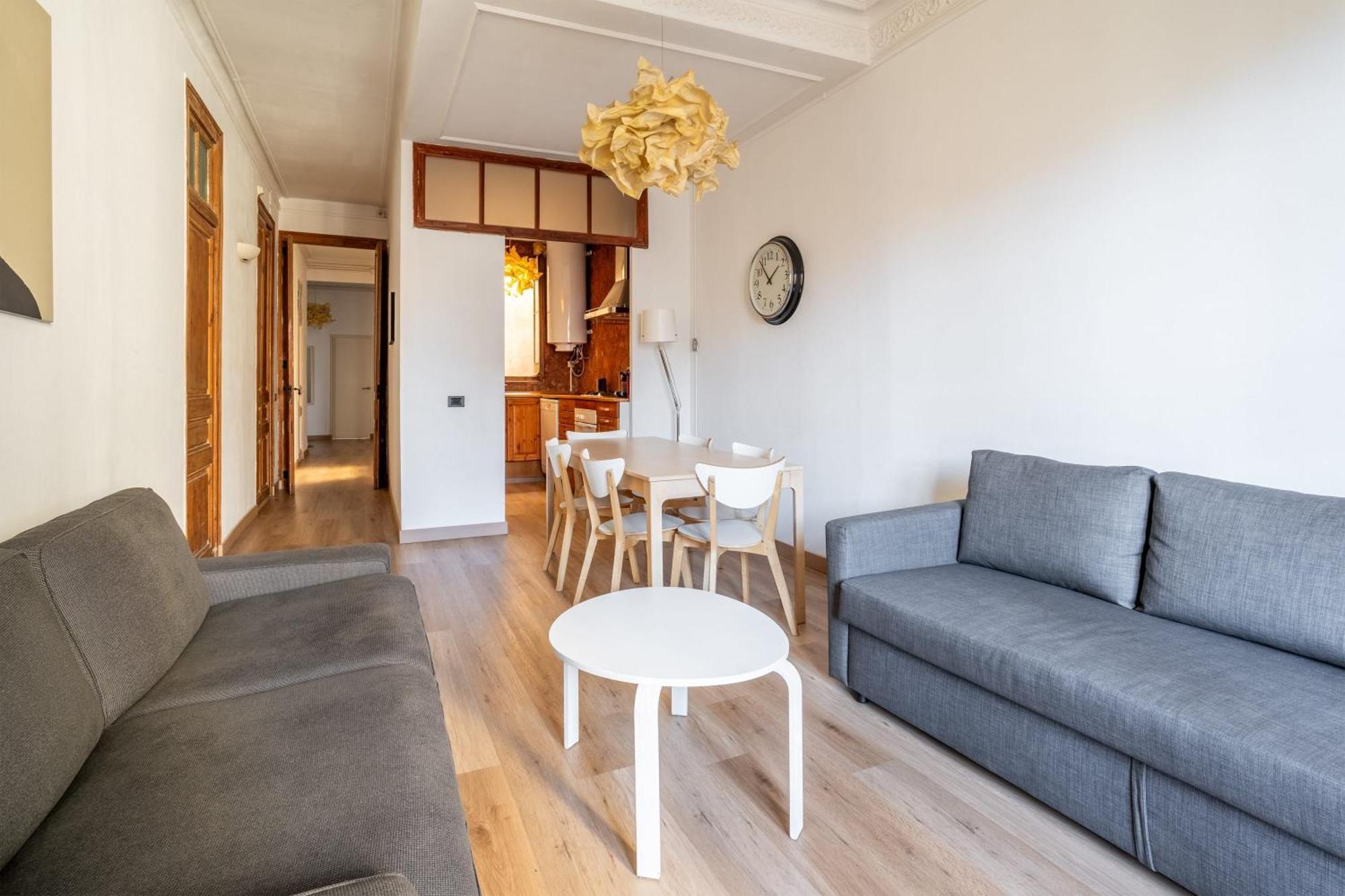 Apartment Paseo St Joan Classic 4bd For 10 Guests *