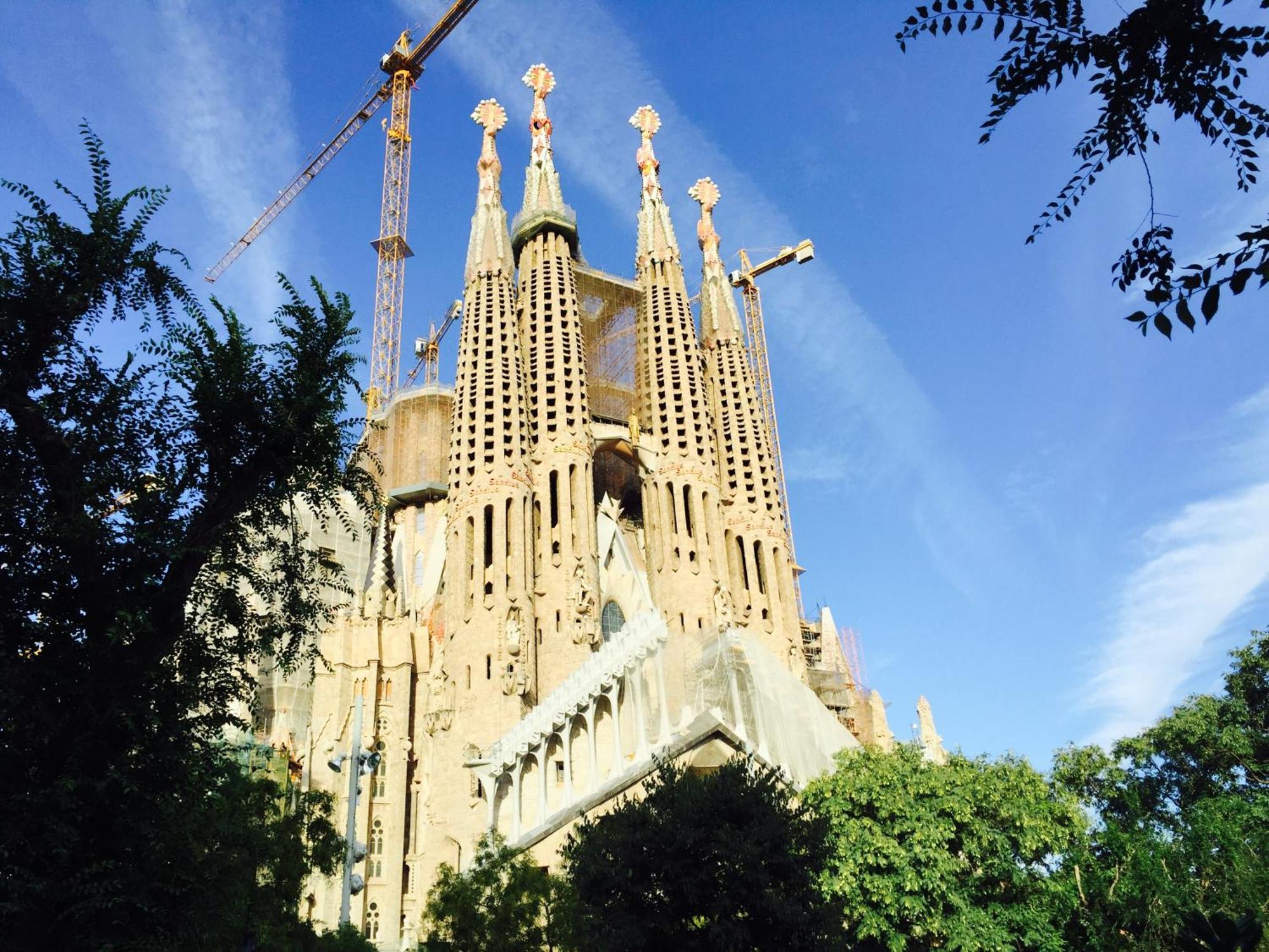 Bright Sagrada Familia Barcelona