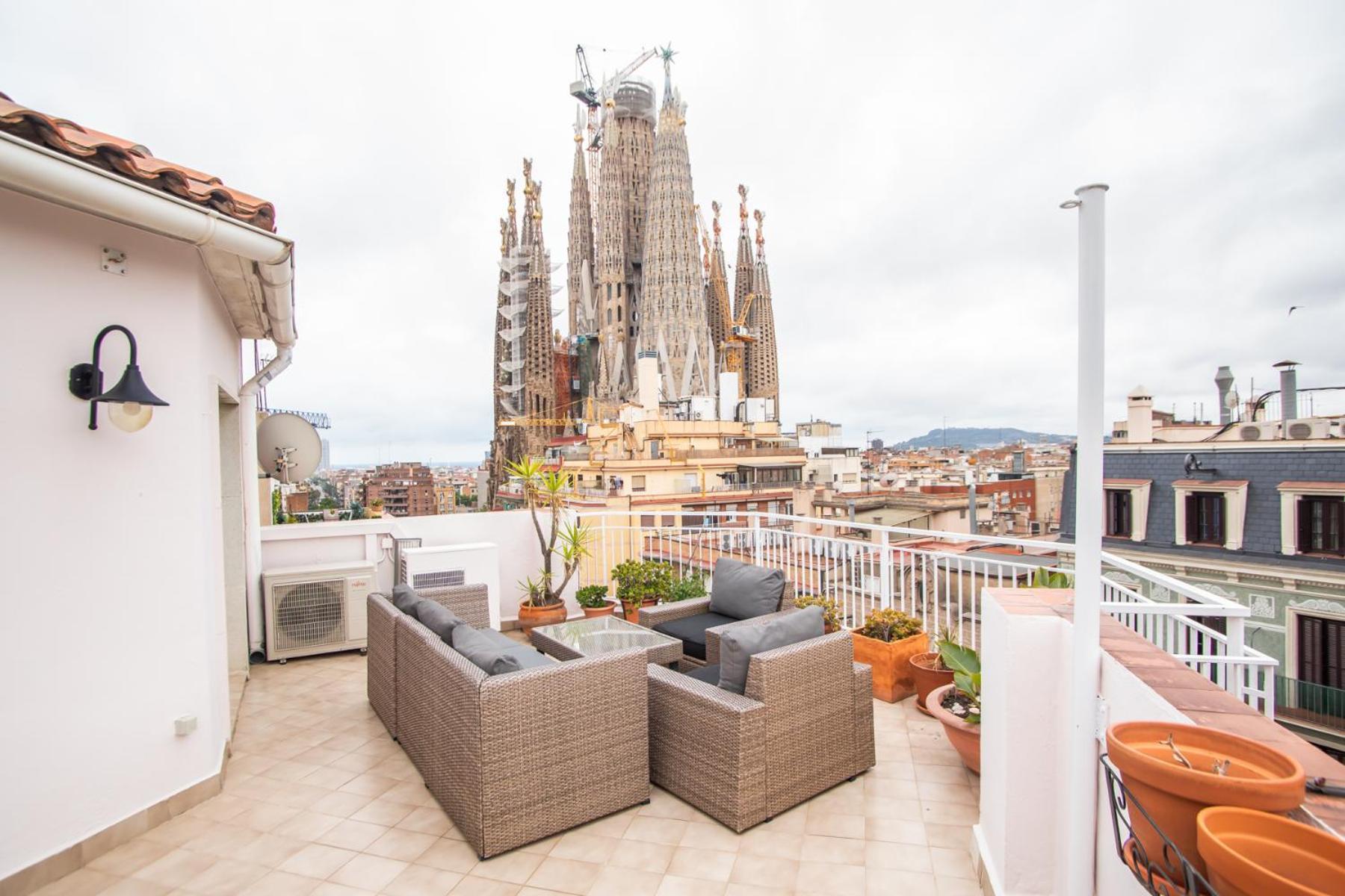 A1mar1023 Breathtaking Rooftop In Sagrada Familia Apartamento