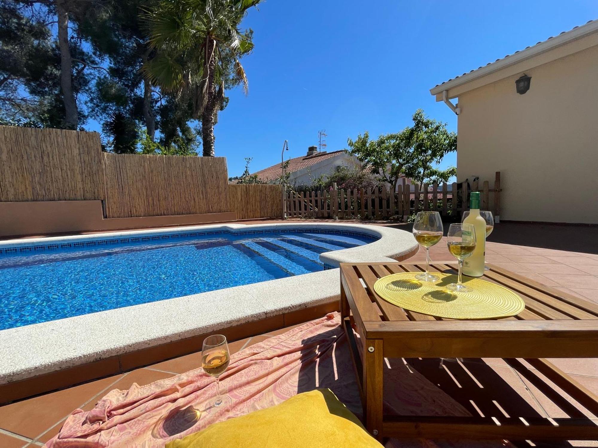 Villa Rustica Con Piscina Privada Al Lado De Sitges