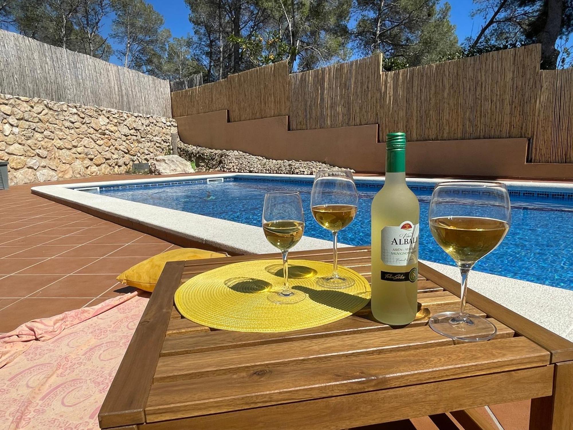 Villa Rustica Con Piscina Privada Al Lado De Sitges Barcelona