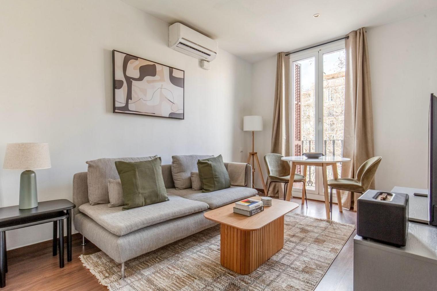 Blueground La Dreta De Leixample Balcony Bcn-130 Apartamento *