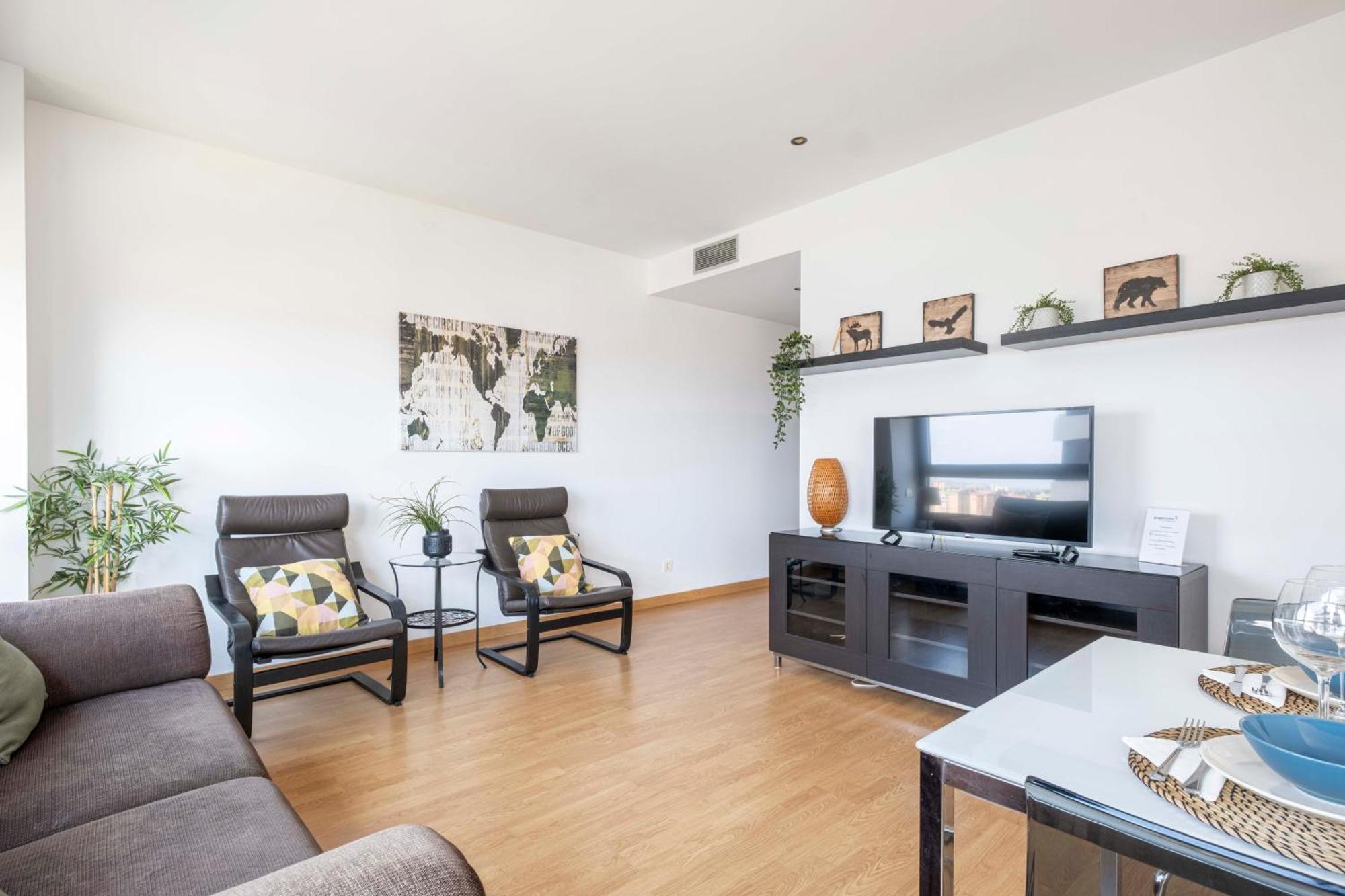 Amazing Fira And 15' From Bcn Center With Pool Apartamento *