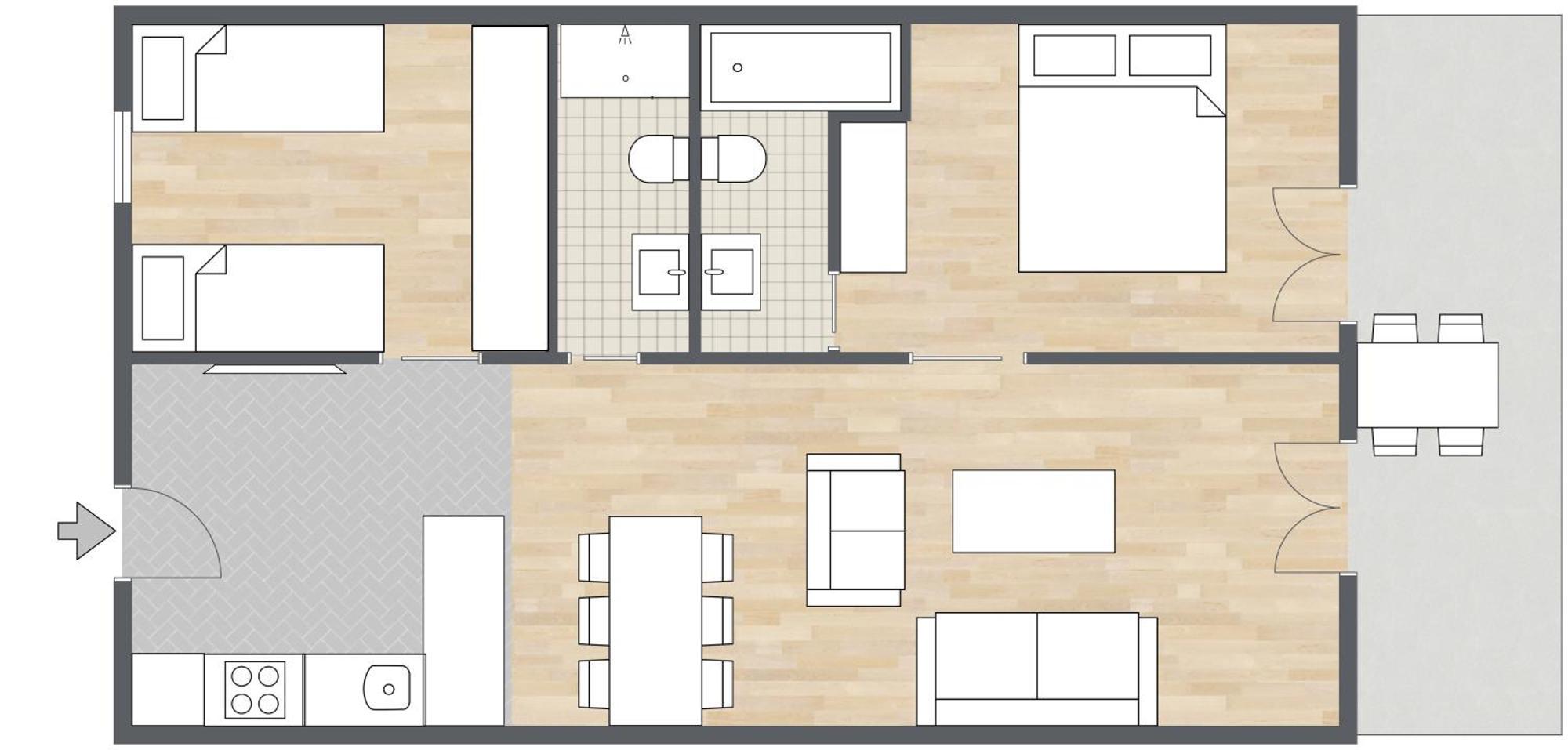 Aspasios Ramblas Apartamento