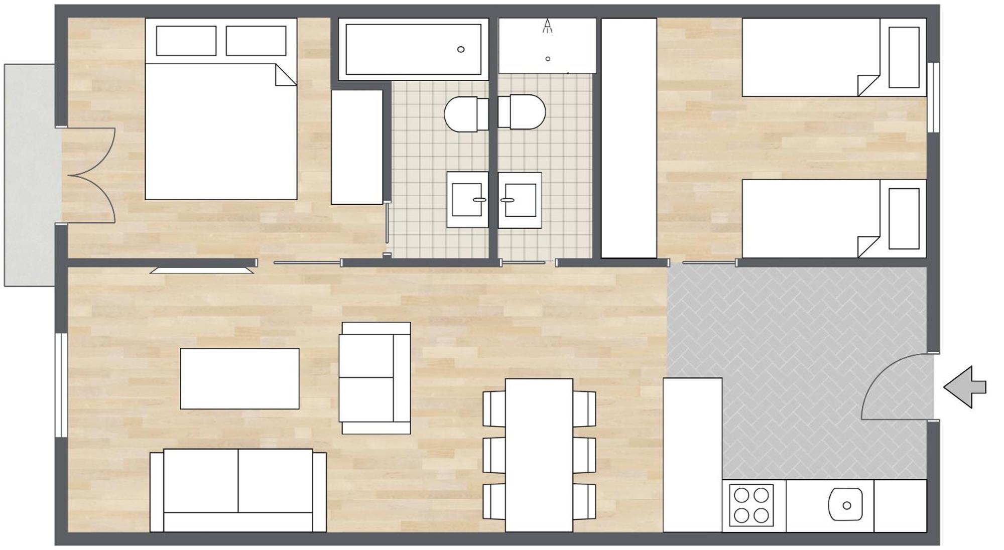Aspasios Ramblas Apartamento