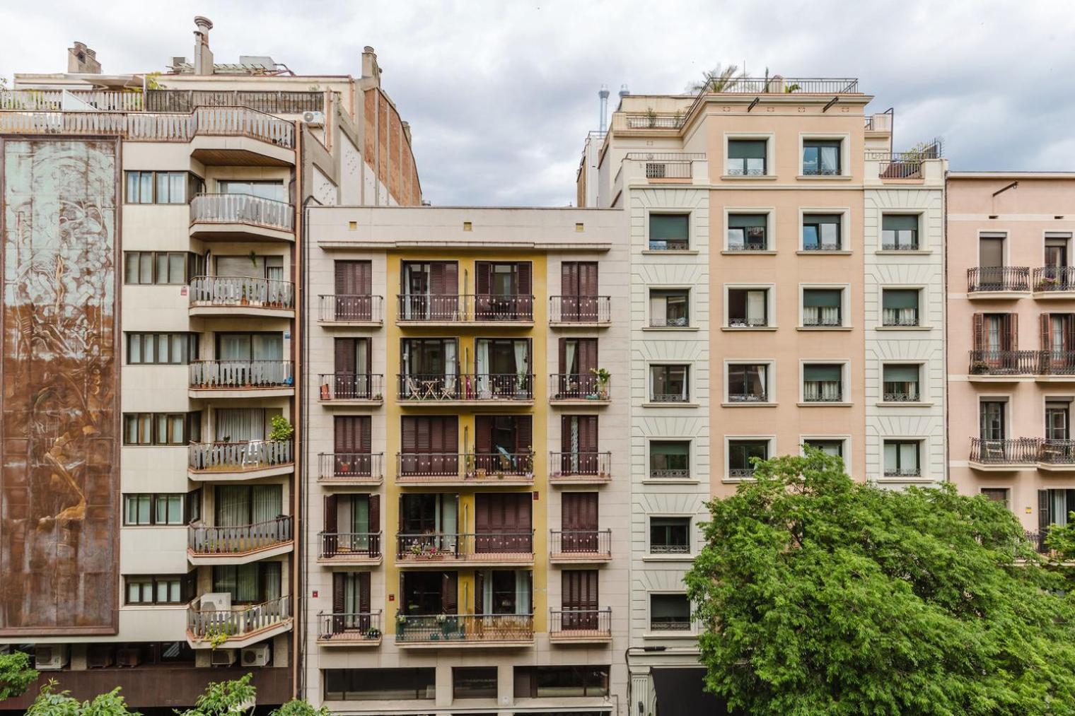 Blueground Antiga Esq De Leixample Balcony Bcn-136 Apartamento *