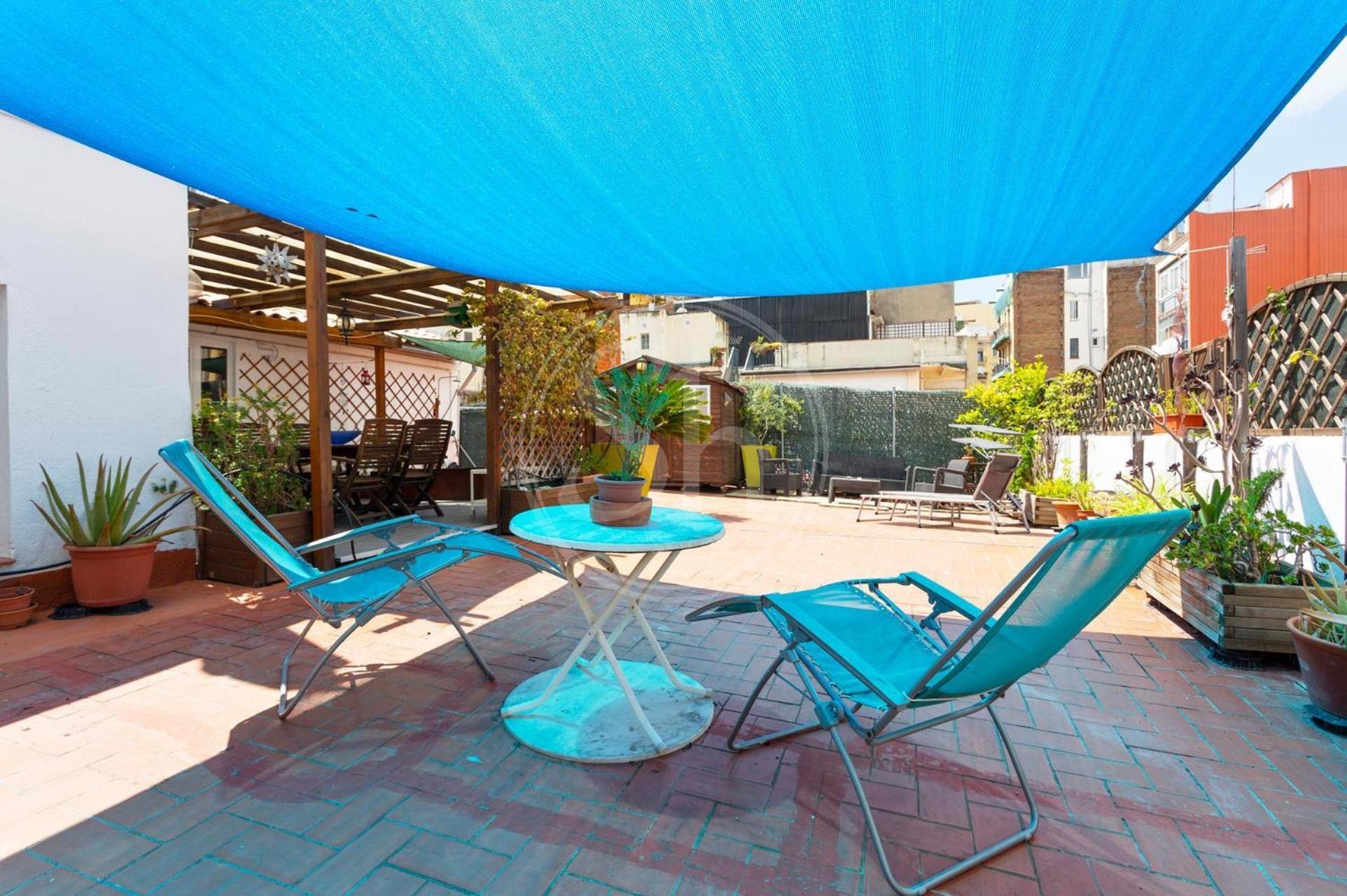 Con Terraza En Poble Sec Apartamento *