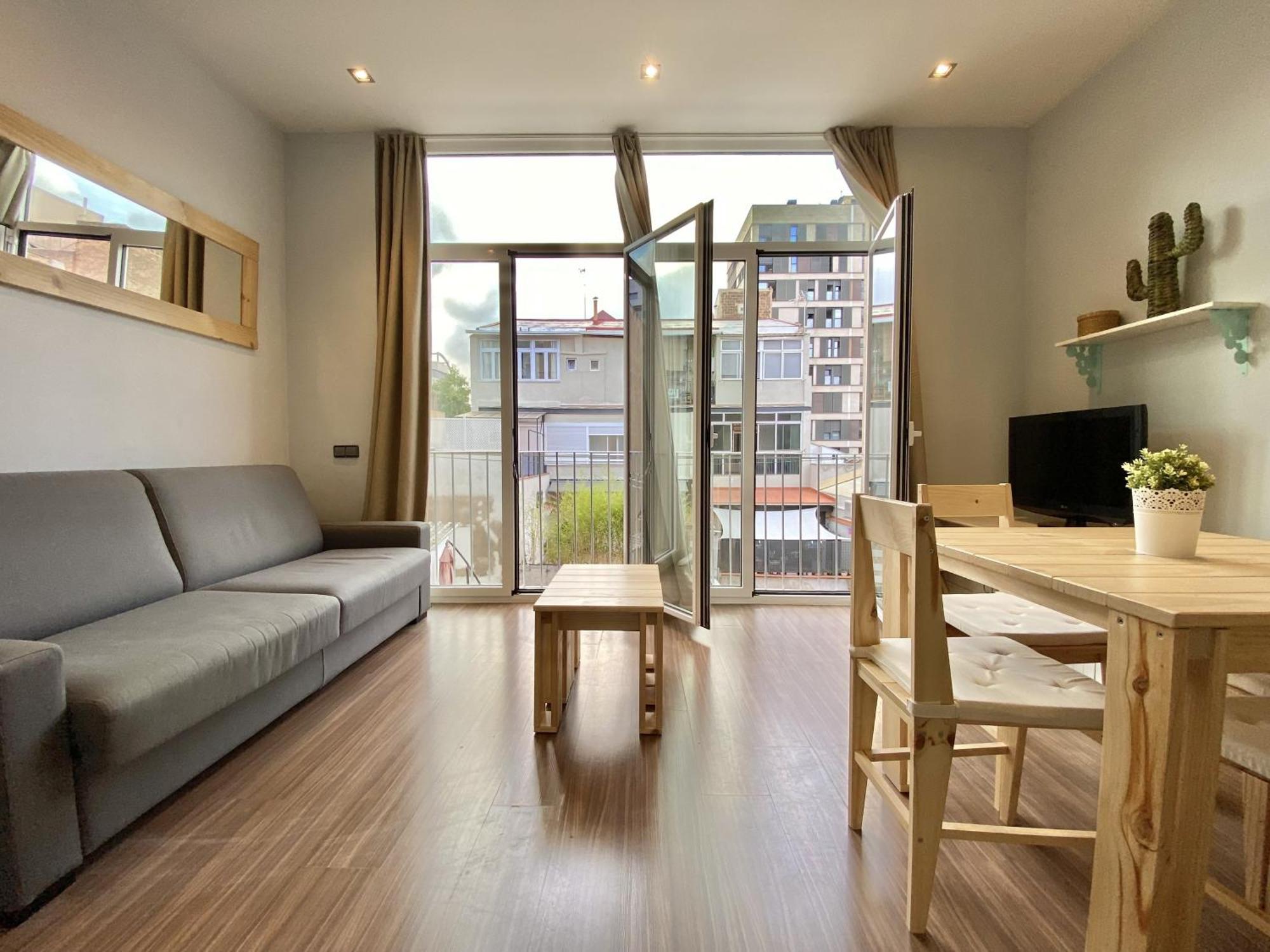 Loft Poblenou Cerca De La Playawifiazotea Apartamento Barcelona