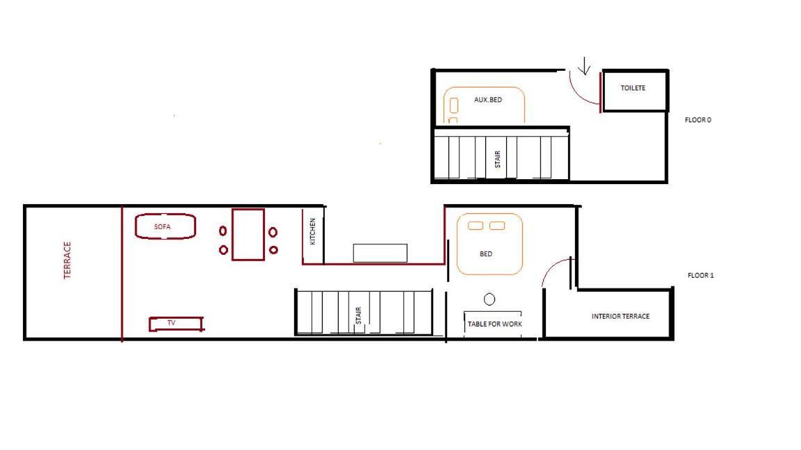 Duplex Loft With Terrace Apartamento Barcelona
