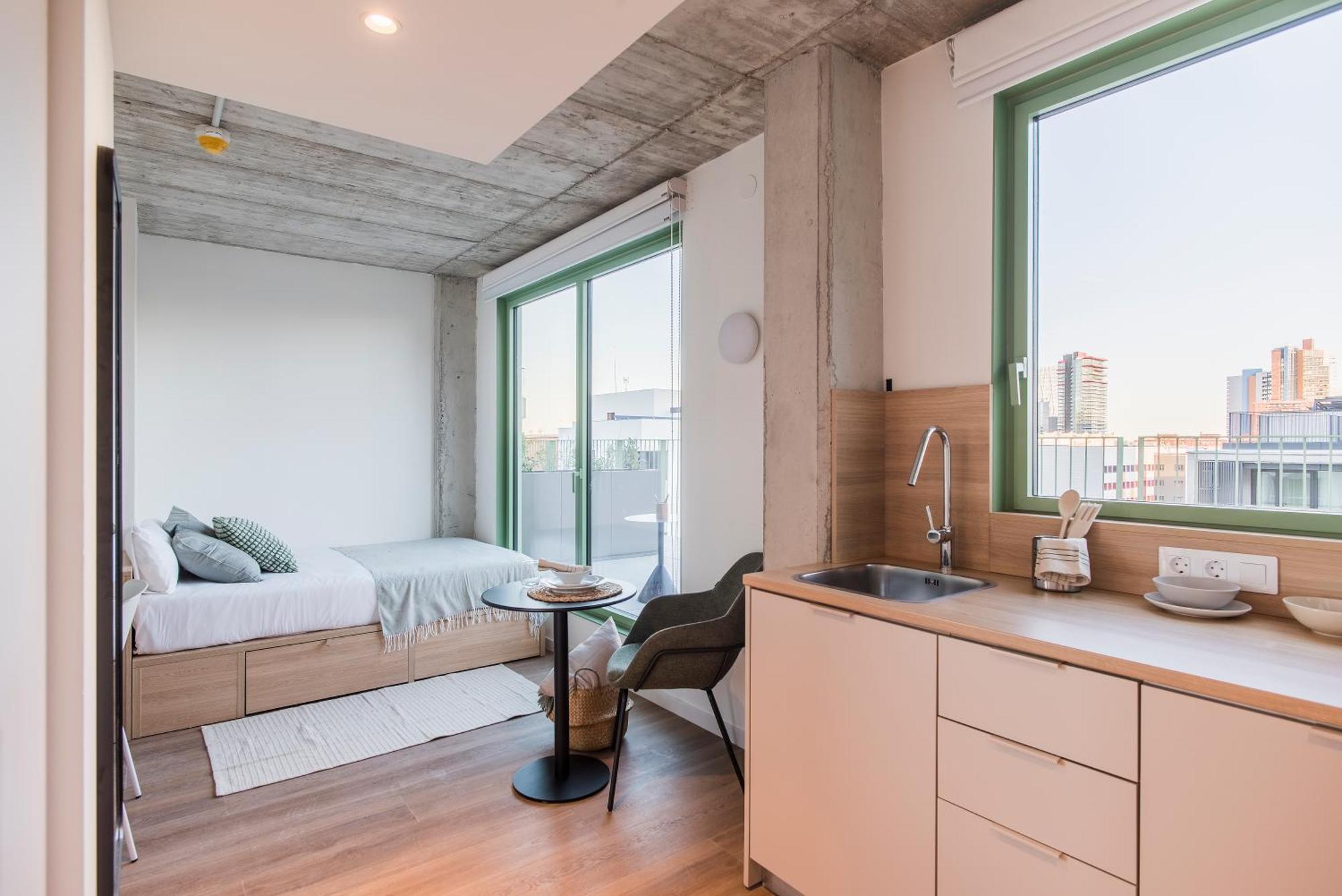 Apartamento Aparto Cristobal De Moura Hall Of - Only For Students In Barcelona