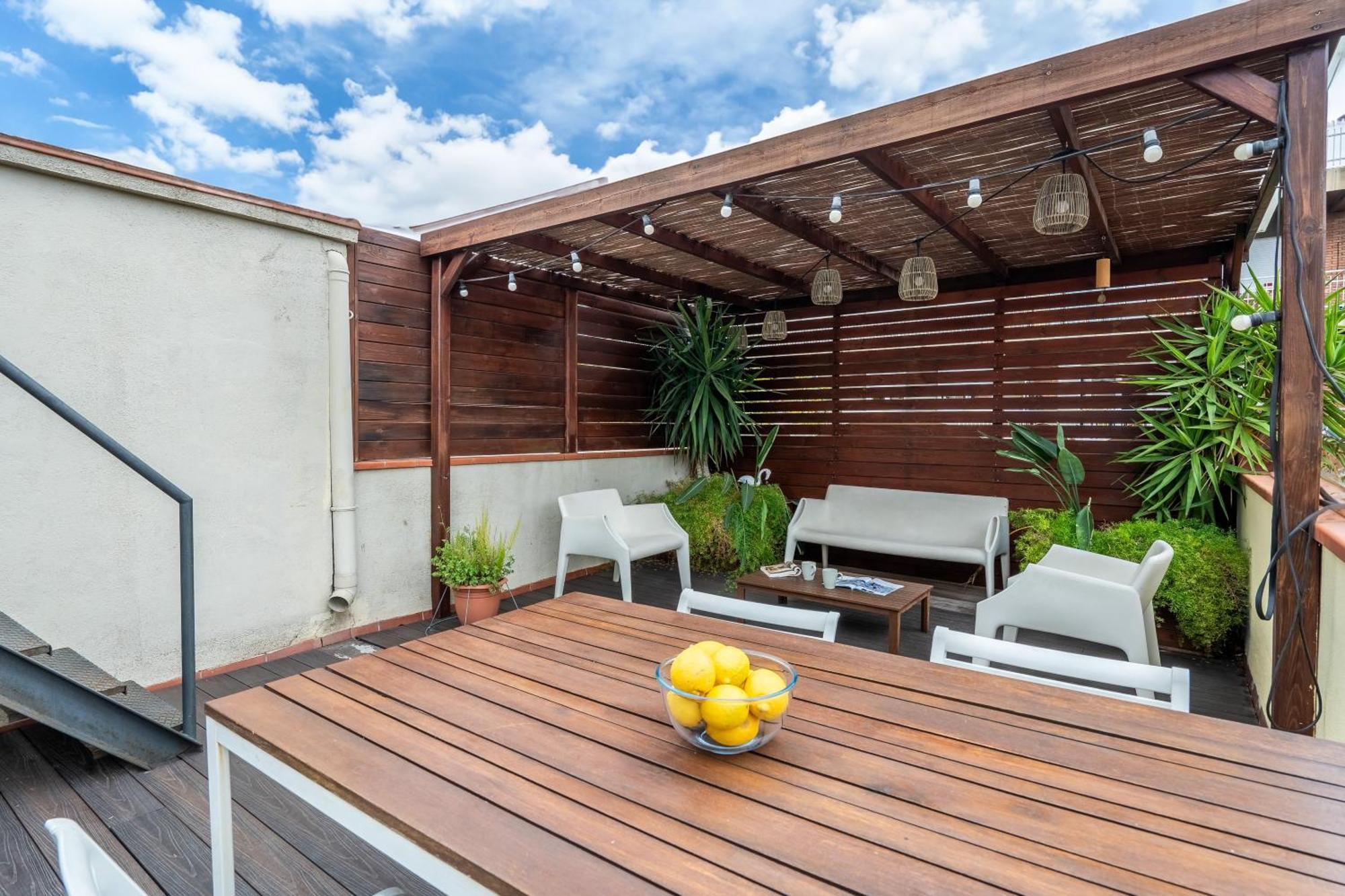 Apartamento Rooftop Penthouse Double Terrace Barcelona