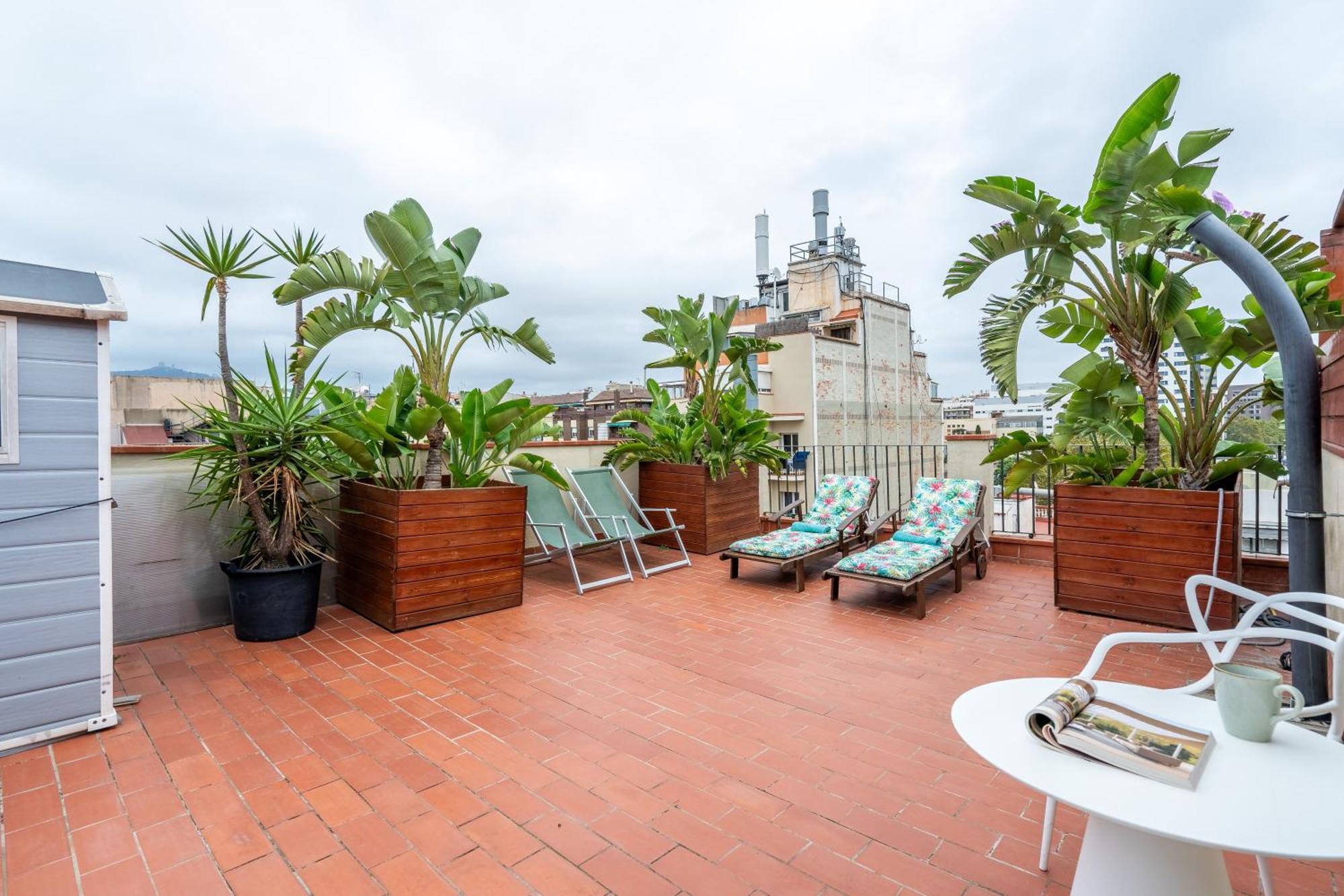 Rooftop Penthouse Double Terrace Barcelona