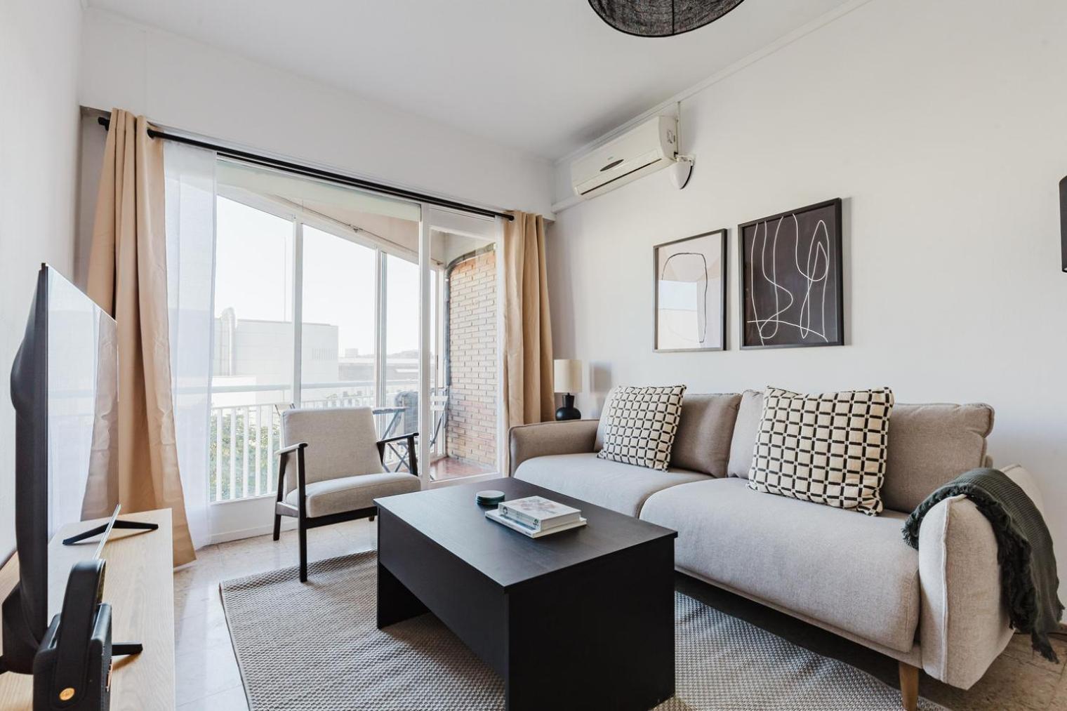 Apartamento Blueground El Pienc Ac Balcony Nr Sagrada Familia Bcn-172 *