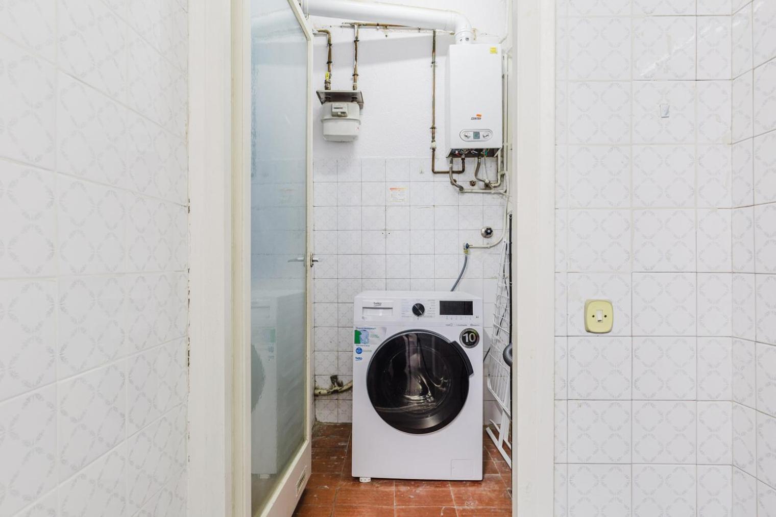 Apartamento Blueground El Pienc Ac Balcony Nr Sagrada Familia Bcn-172
