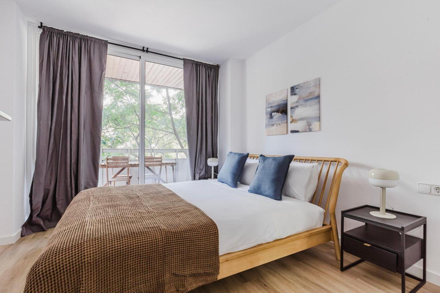 Apartamento Blueground Les Corts Balcony Ac Wd Bcn-157 *