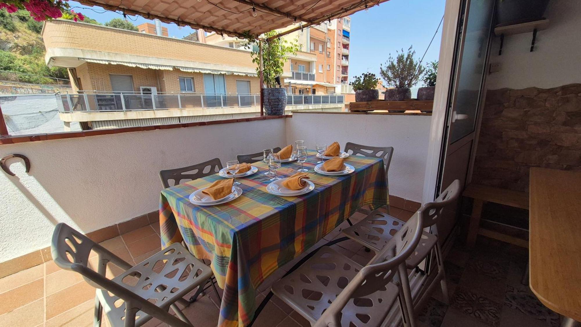 Atico, Terraza Y Barbacoa 3* Barcelona