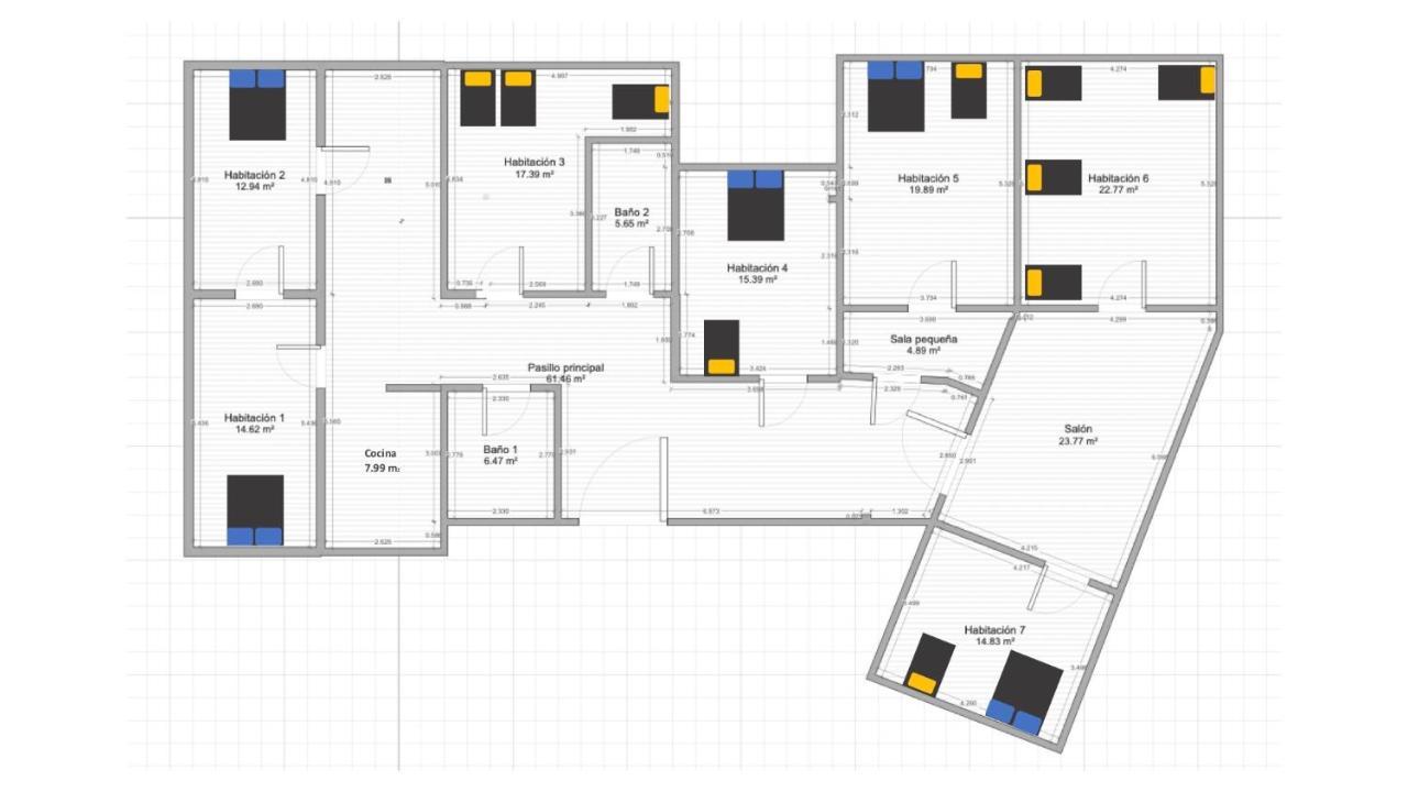 Apartamento Key Plaza Universidad - Gran Via Barcelona