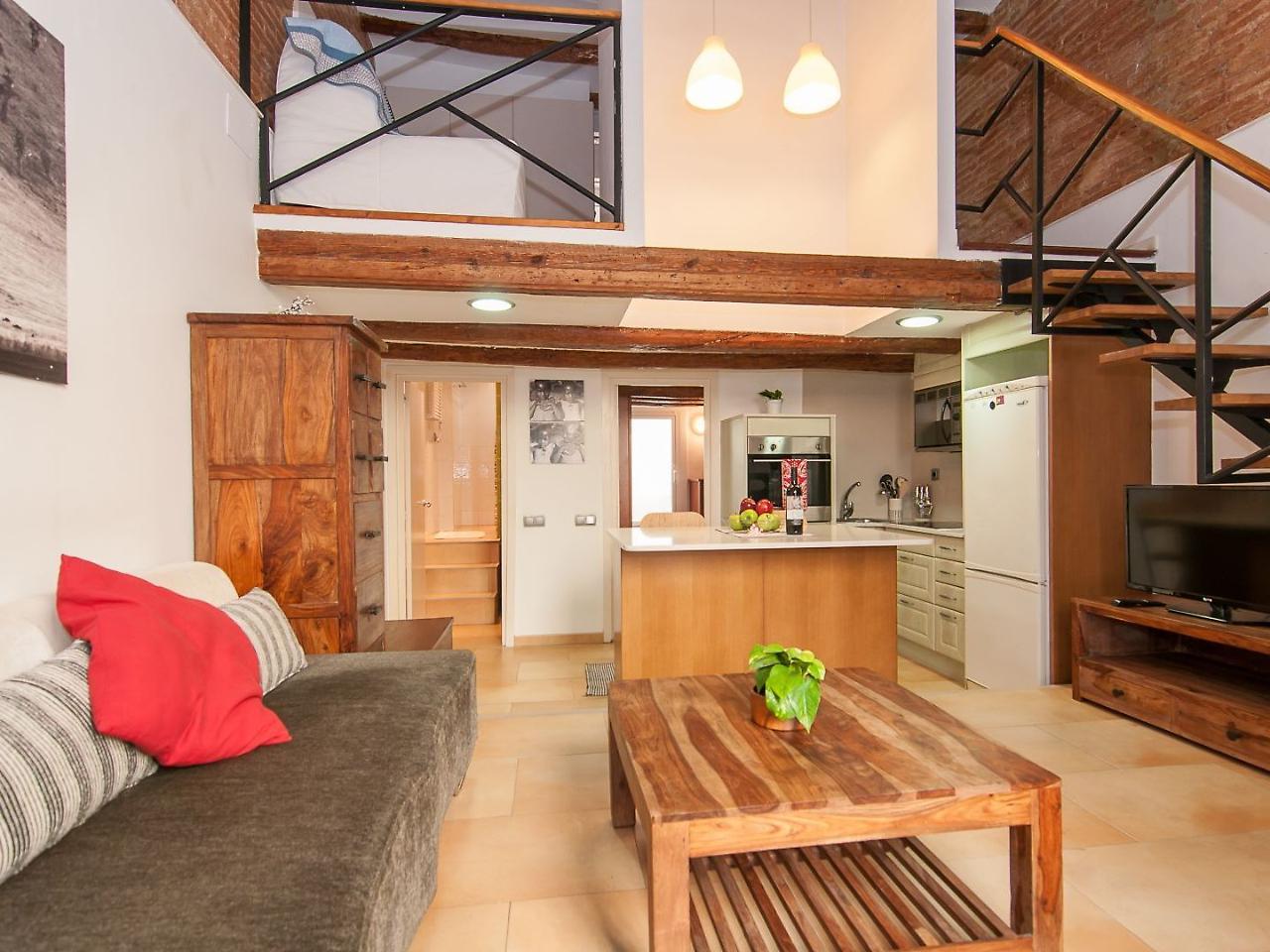 Bogatell Beach Stylish Loft