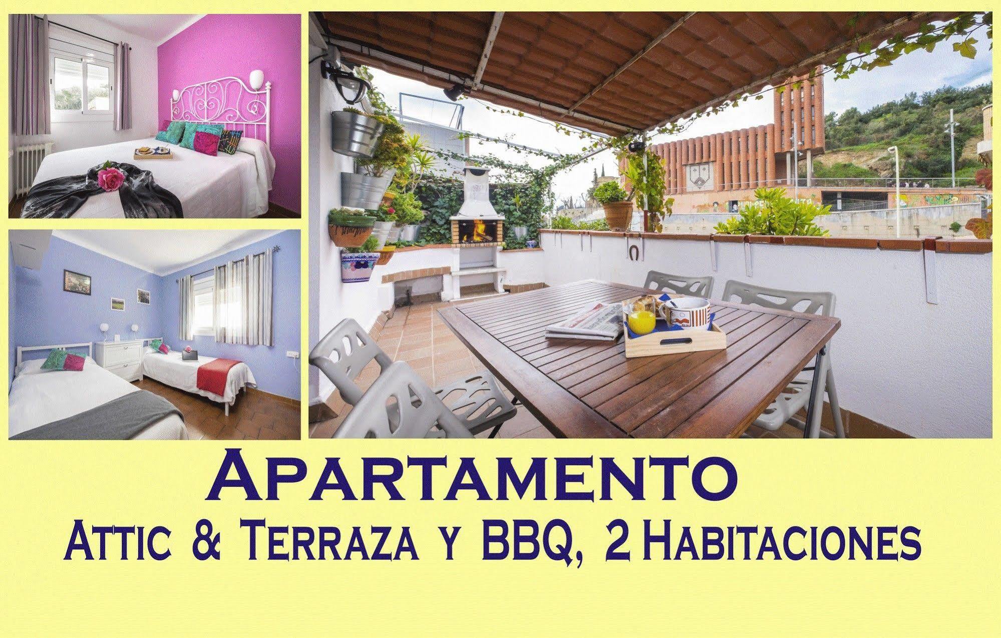 ático, Terraza Y Bbq, Metro Bcn, Park Güell