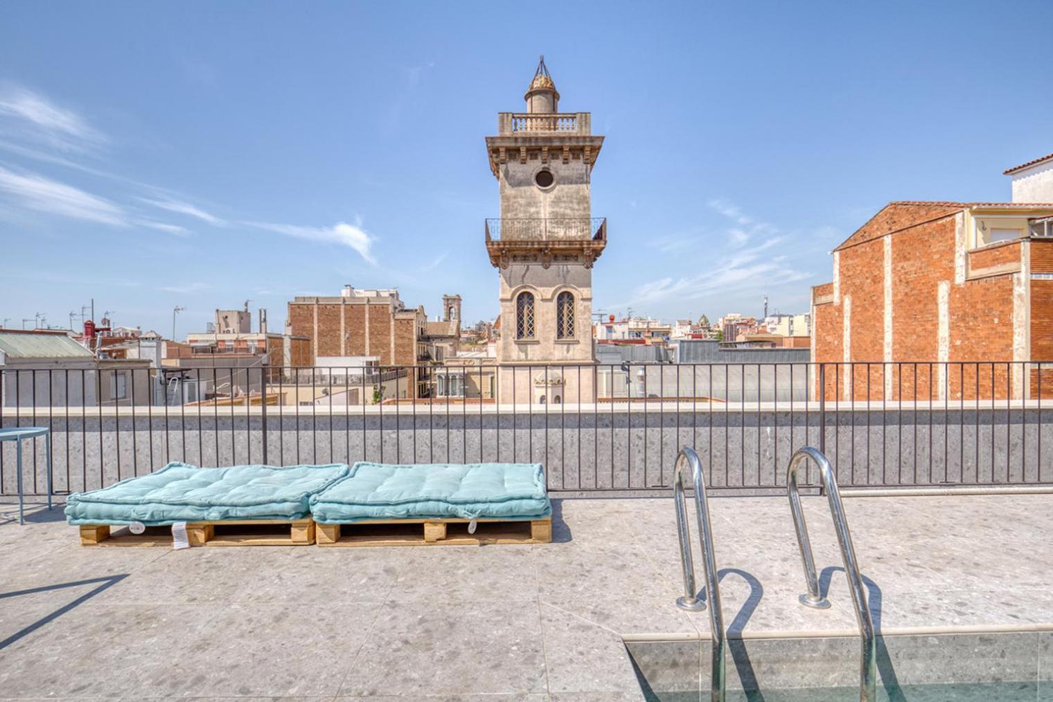 Apartamento Blueground De Gracia Pool Roof Bcn-56