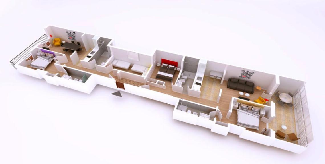 Stylish And Centric 2-bedroom In Eixample &terrace P2